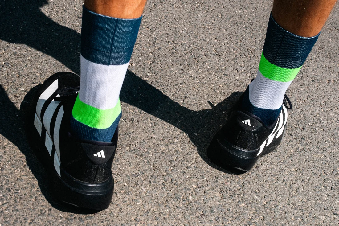 跑步運動機能襪 BANDS NAVY GREEN5