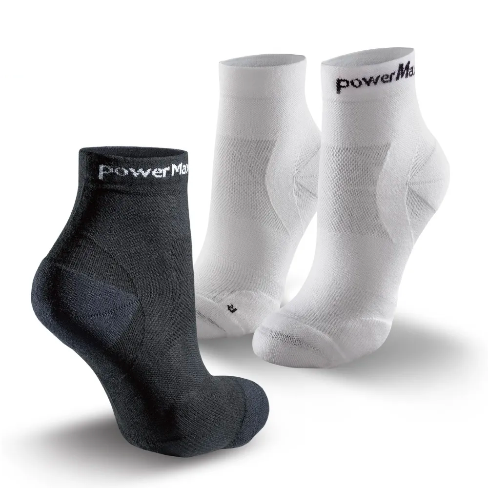 【PowerMax】Σ全鎖跟貼紮型護踝襪-3入組合