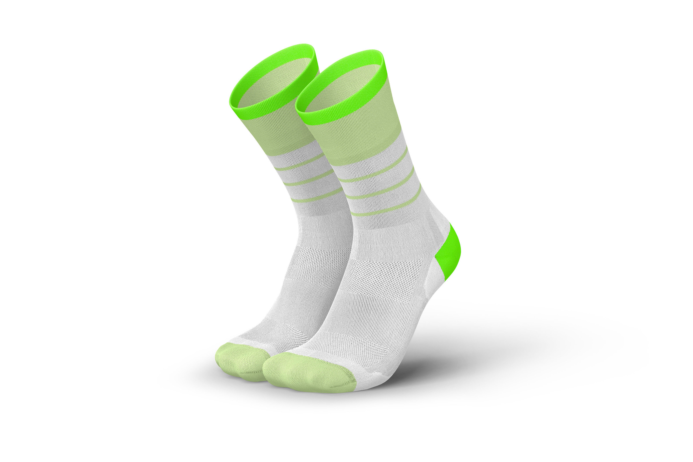 incylence-ultralight-socks-high-cut-stripes-v2-green-1