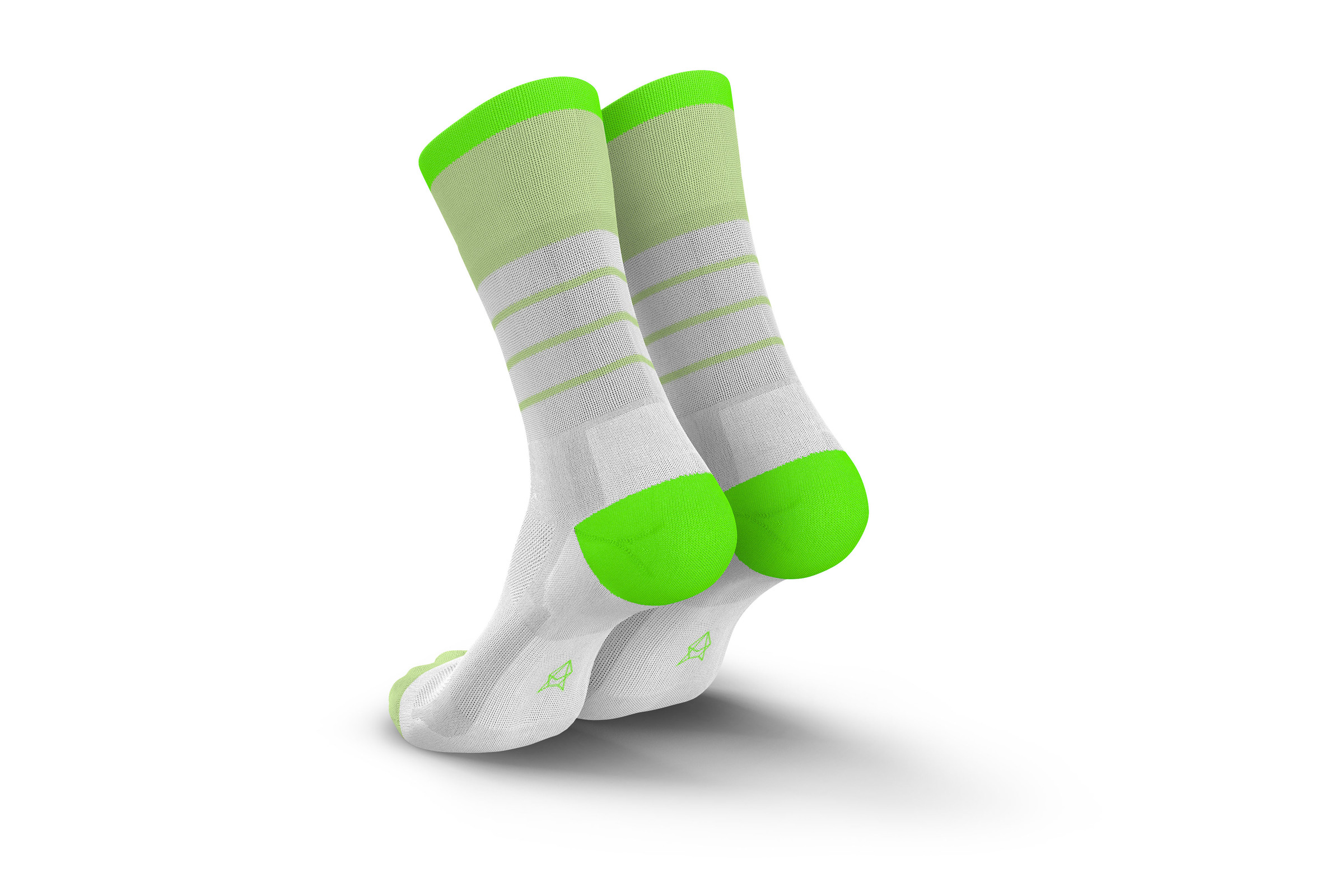 incylence-ultralight-socks-high-cut-stripes-v2-green-2