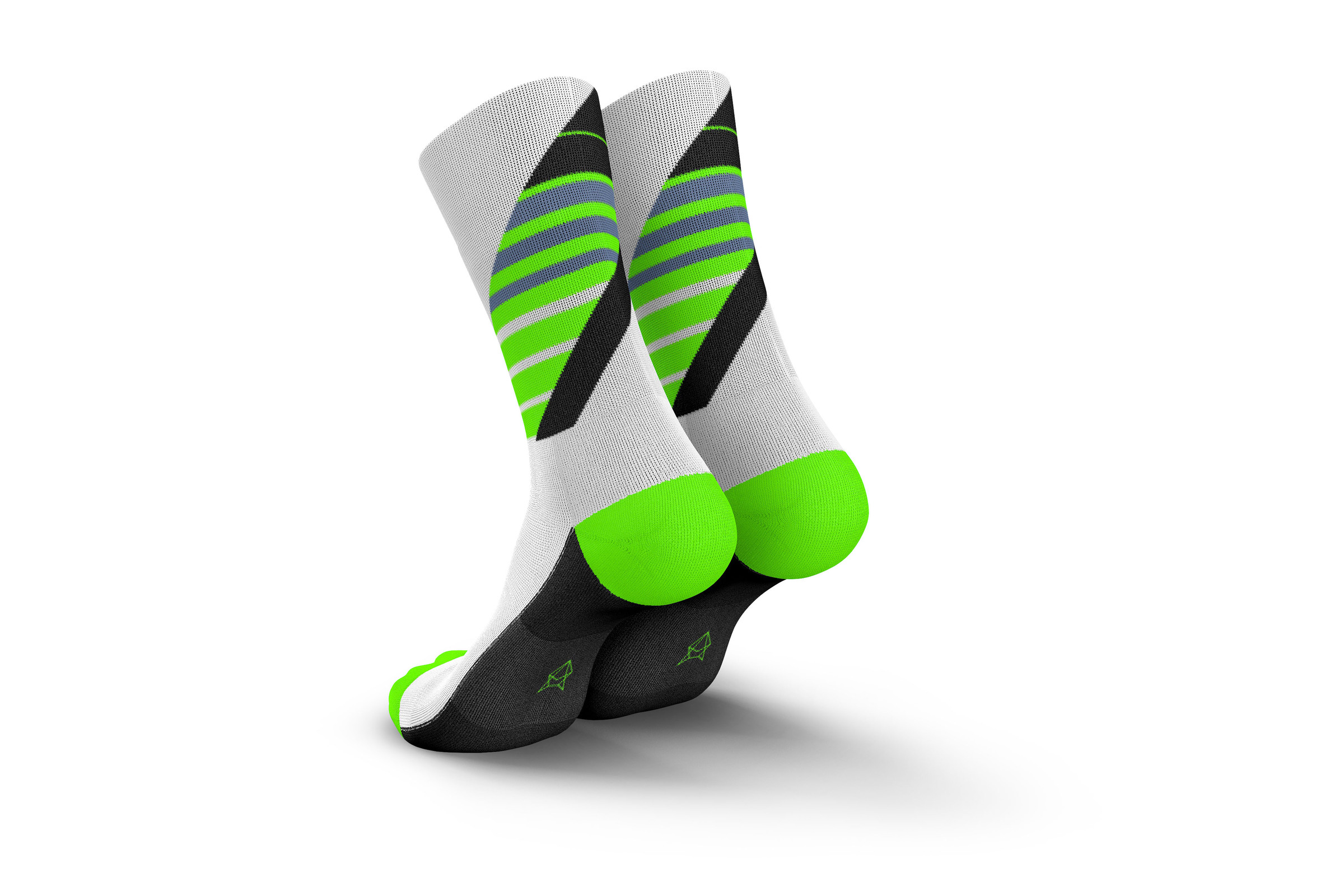 incylence-running-socks-high-cut-ladders-black-green-2