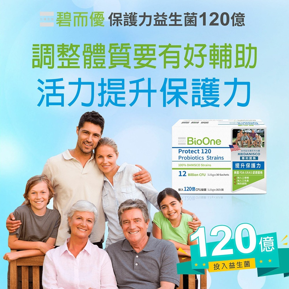 【120億】Protect保護力益生菌01