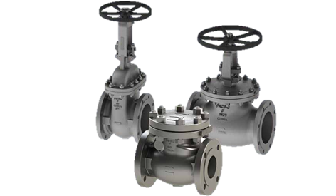 Gate, Globe, Check Valve