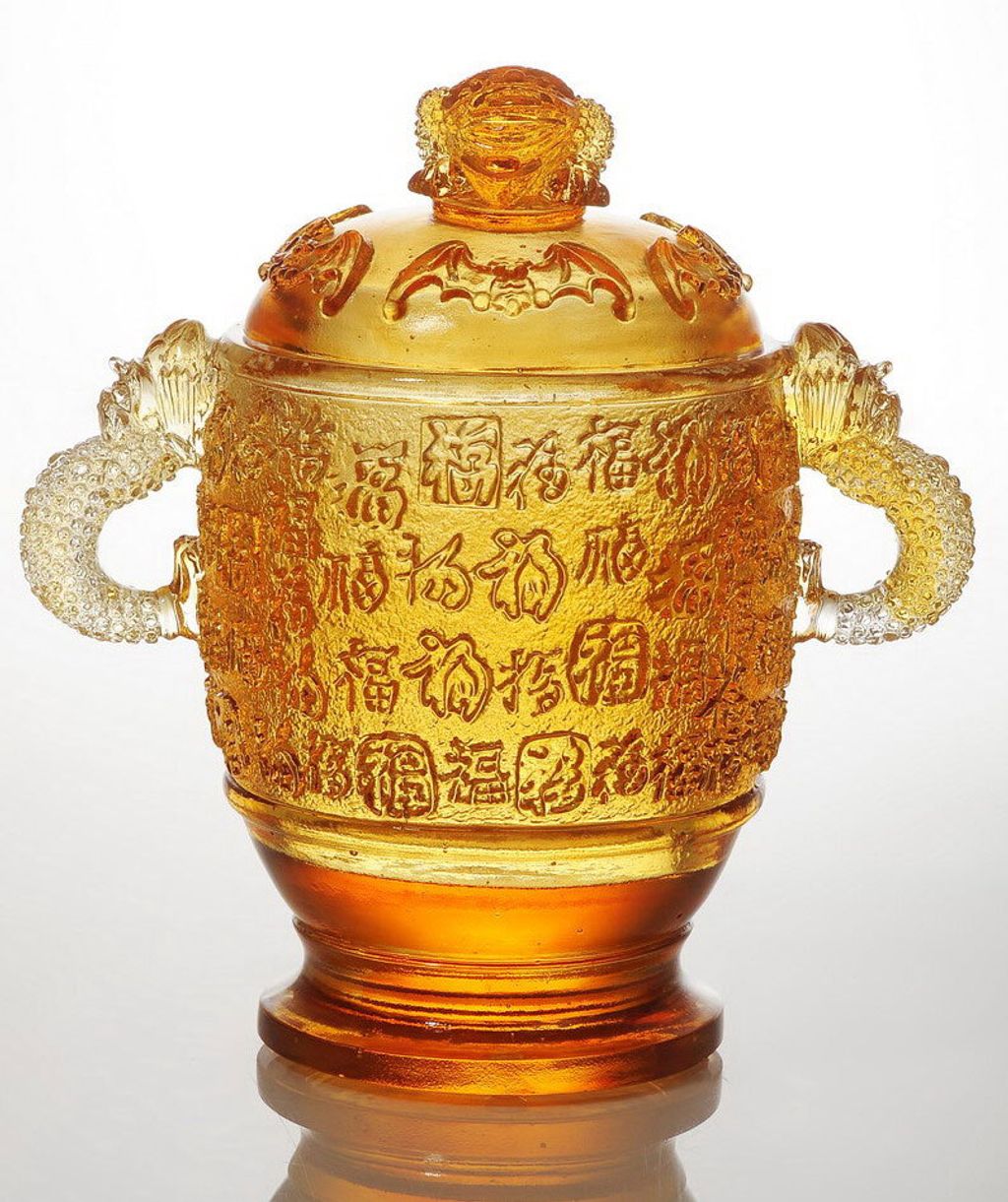 蟾蜍百福寶盆-長20寬11高20cm重2.2kg