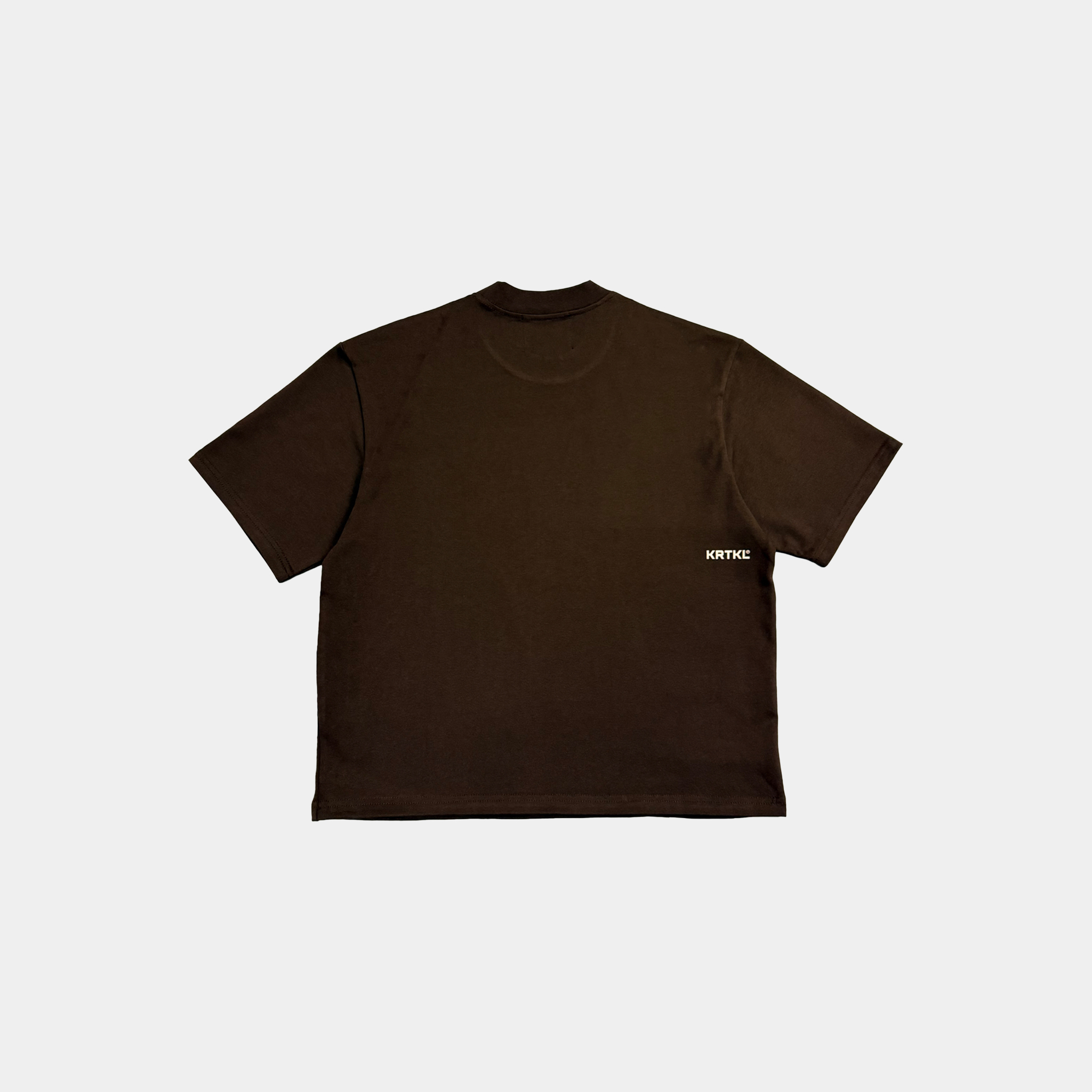 KRTKL_BOXY TEE_MOCHA_BACK