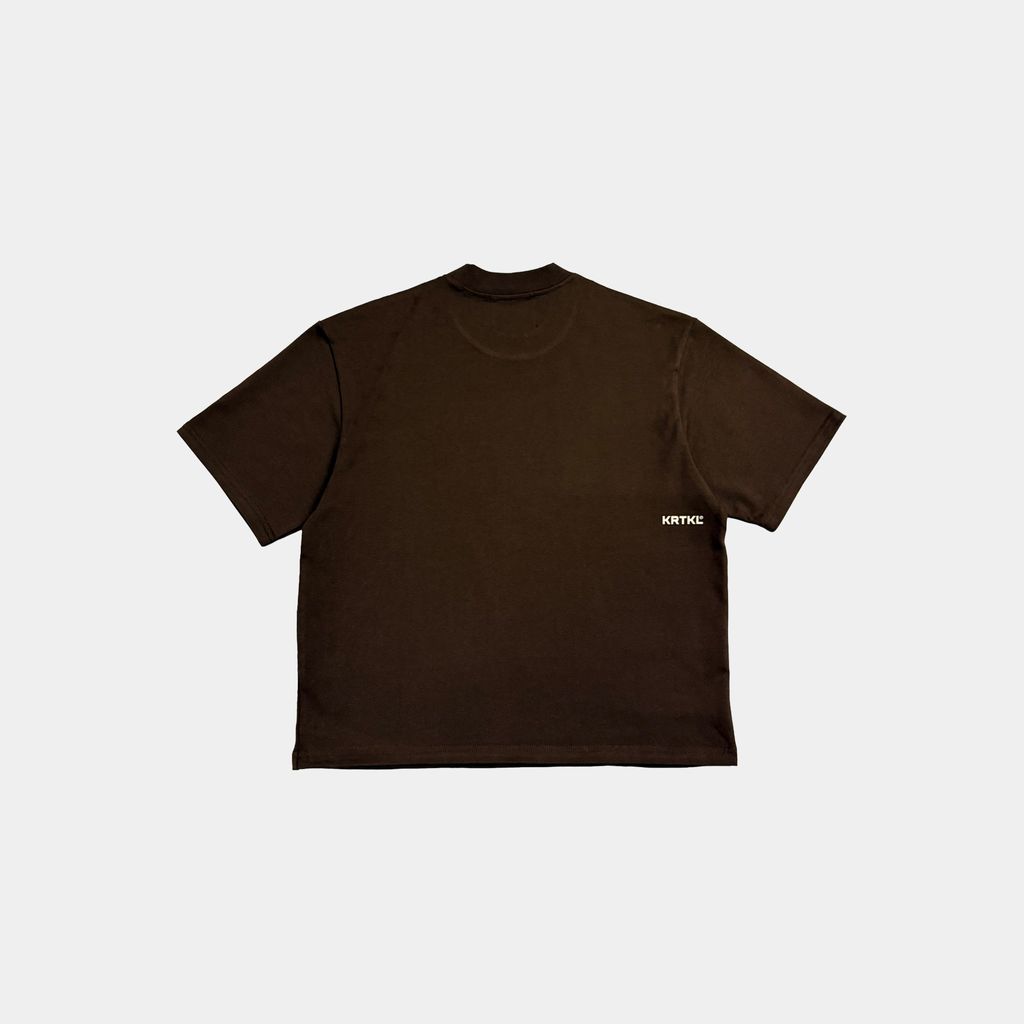 KRTKL_BOXY TEE_MOCHA_BACK