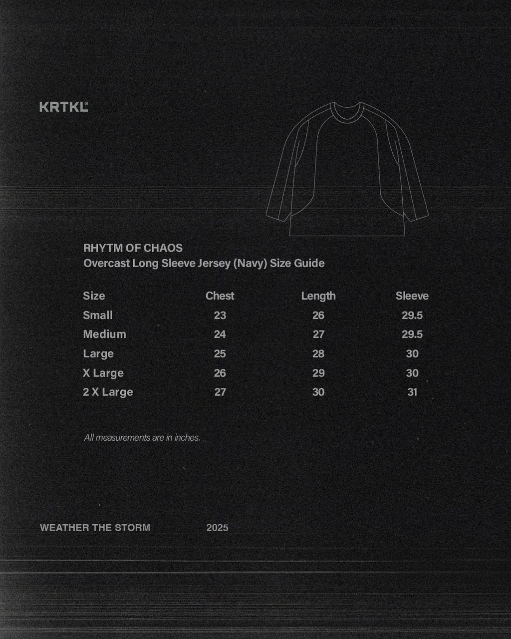 KRTKL-ROC-OVERCAST LONG SLEEVE JERSEY-NAVY-SIZE GUIDE-AUG25 (1)