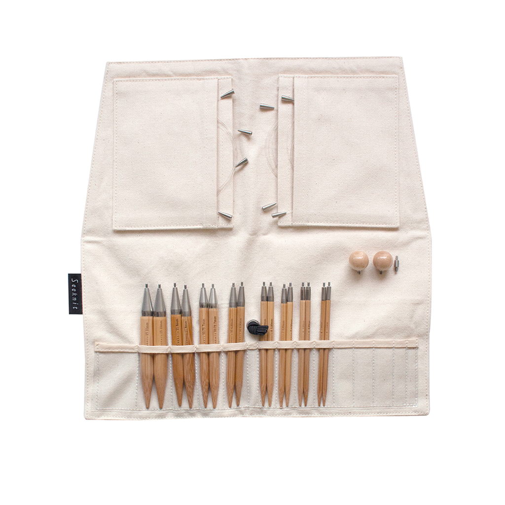 60245_Seeknit CURVE_Koshitsu_IC 10cm 4inchi_Grand Set_Seeknit Case Mini_Off-White