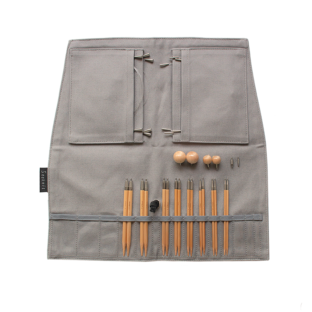 60242_Seeknit CURVE_Koshitsu_IC 10cm 4inch_First Set_Seeknit Case Mini_Gray-2