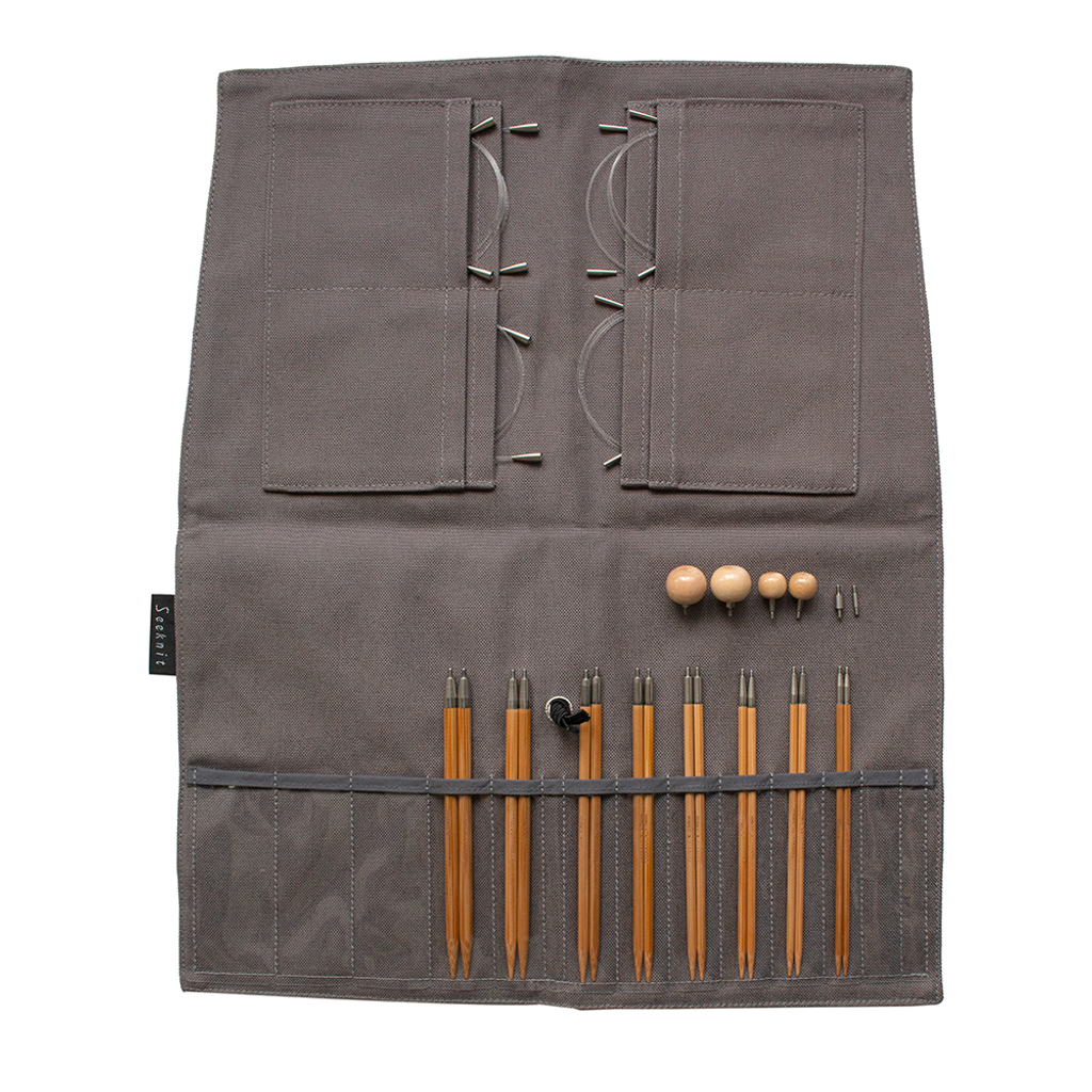 60248_Seeknit Curve Koshitsu IC 12.5cm 5inch_First set_Seeknit Case2_Dark Gray