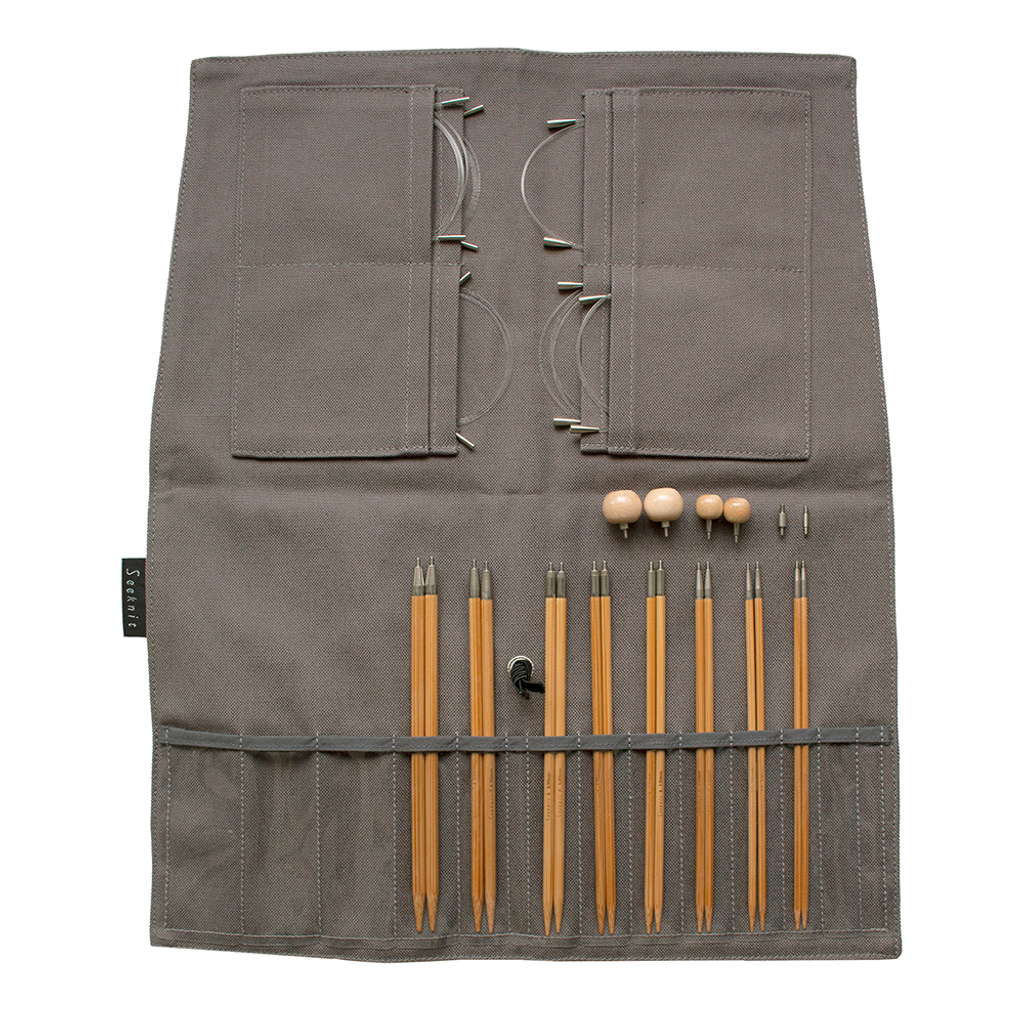 60256_Seeknit CURVE_Koshitsu_15cm 6inch_First Set_Seeknit Case 2_Dark Gray