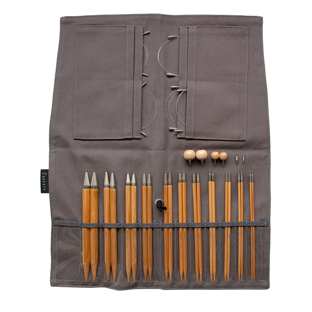 60254_Seeknit Curve Koshitsu IC 15cm 6inch_Premier set_Seeknit Case 2_Dark Gray