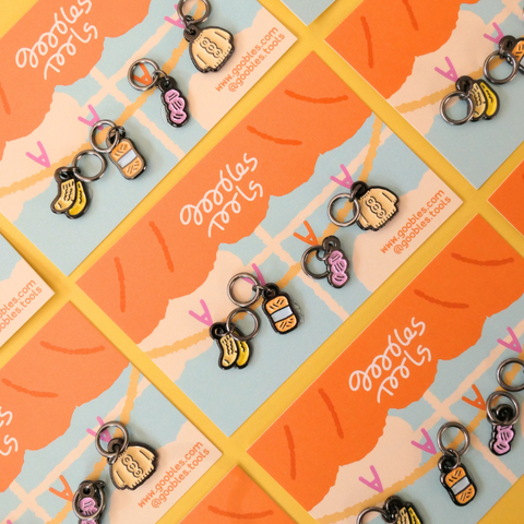 MINI Stitch Markers (3)