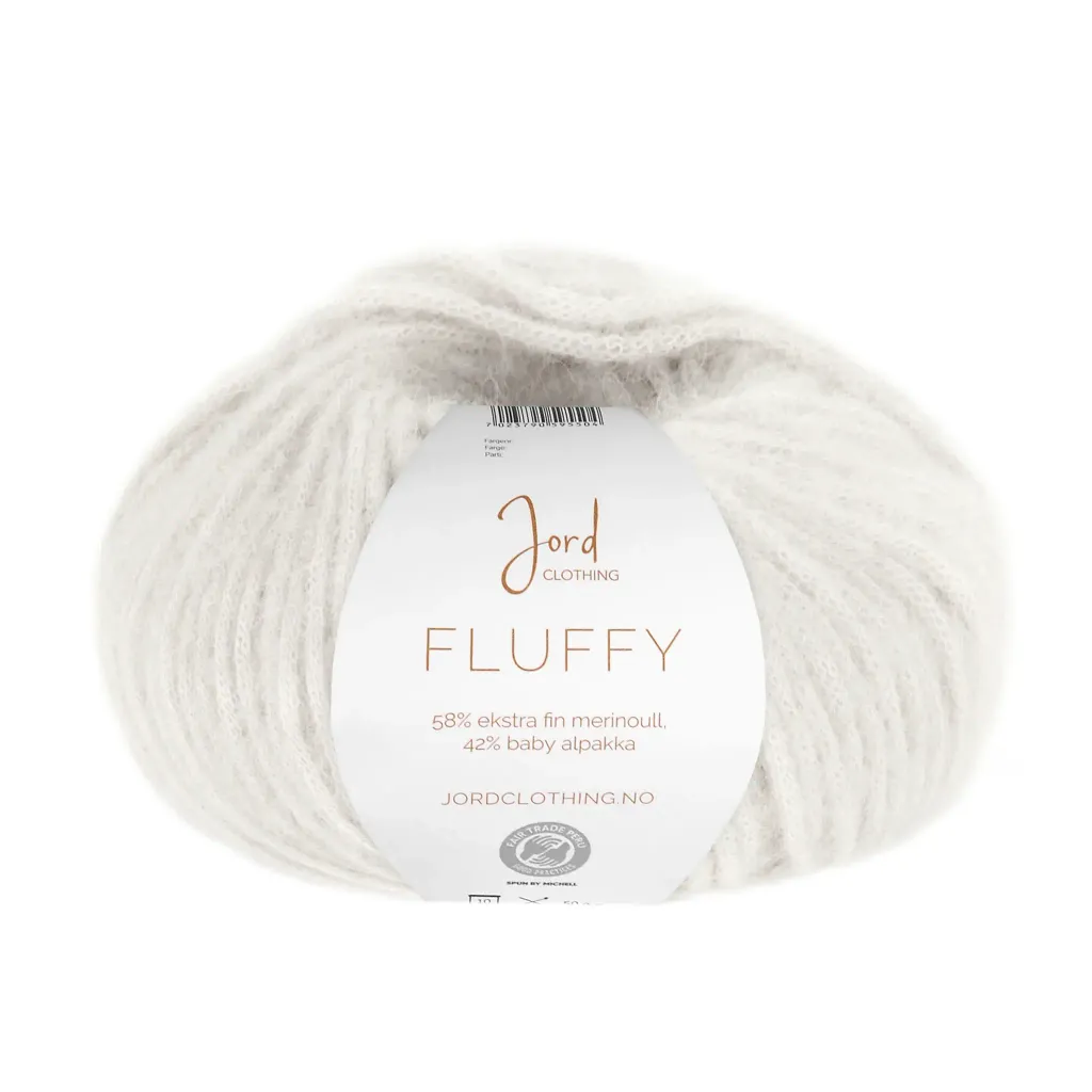 525Fluffy Light grey