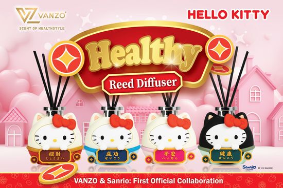 VANZO HELLO KITTY HEALTHY REED DIFFUSER | Hi Gadget Company