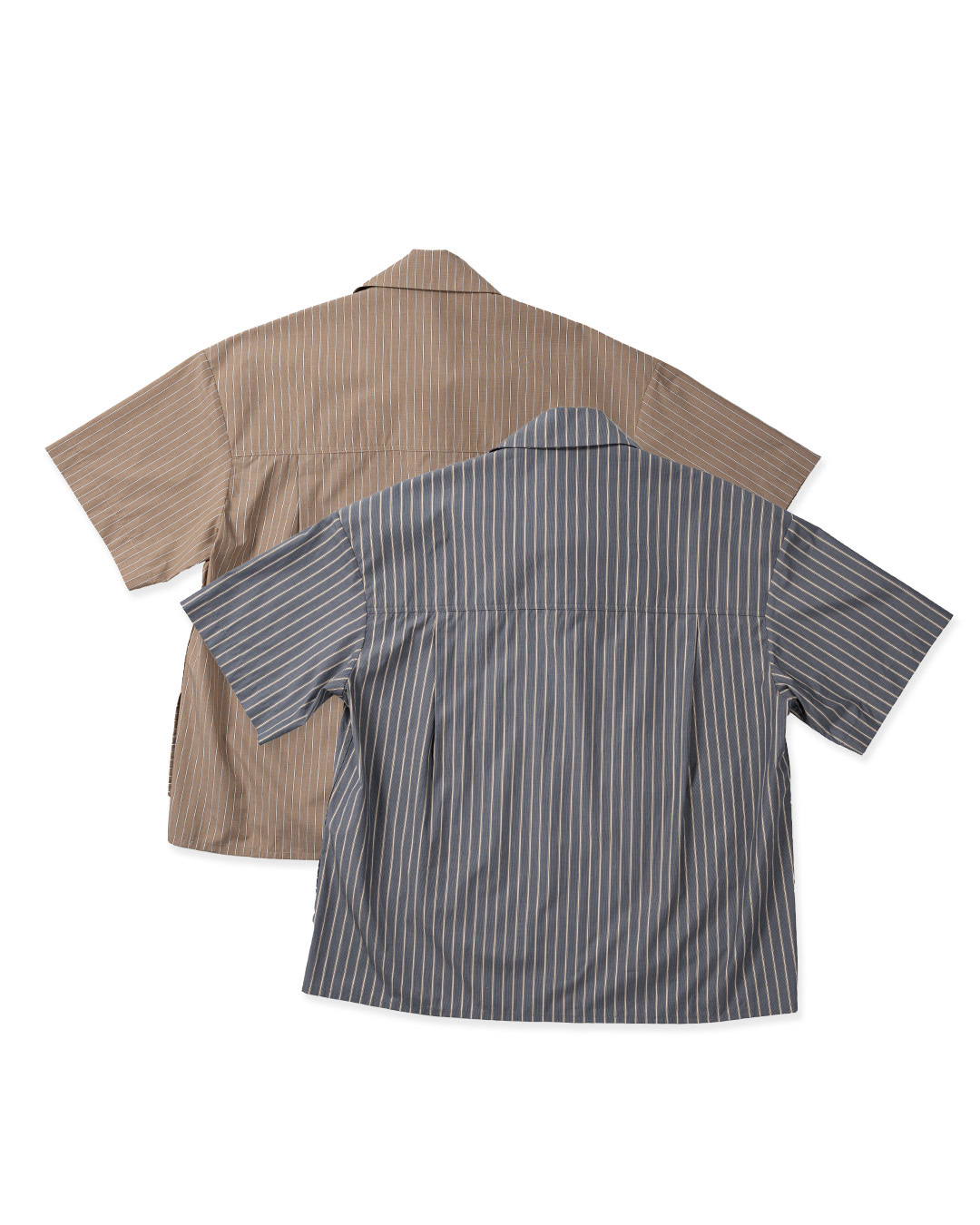 Structured collar shirtb