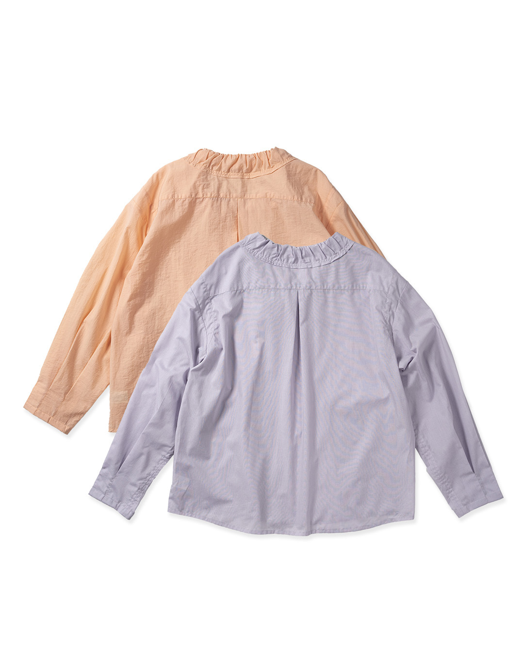 Gathered sheer zip jacketb