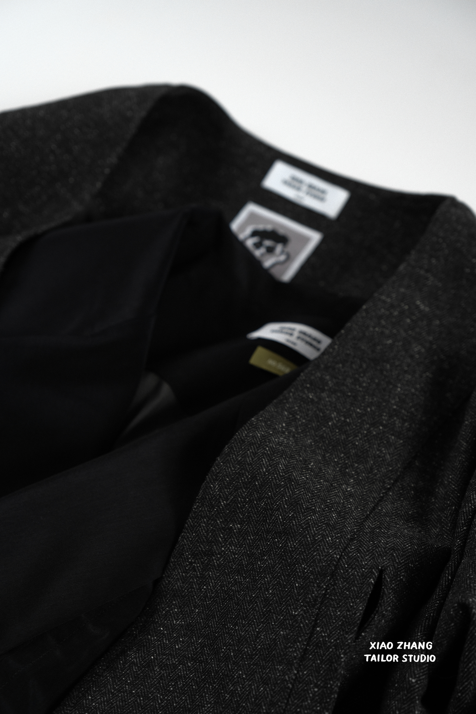 人字紋外套細節6