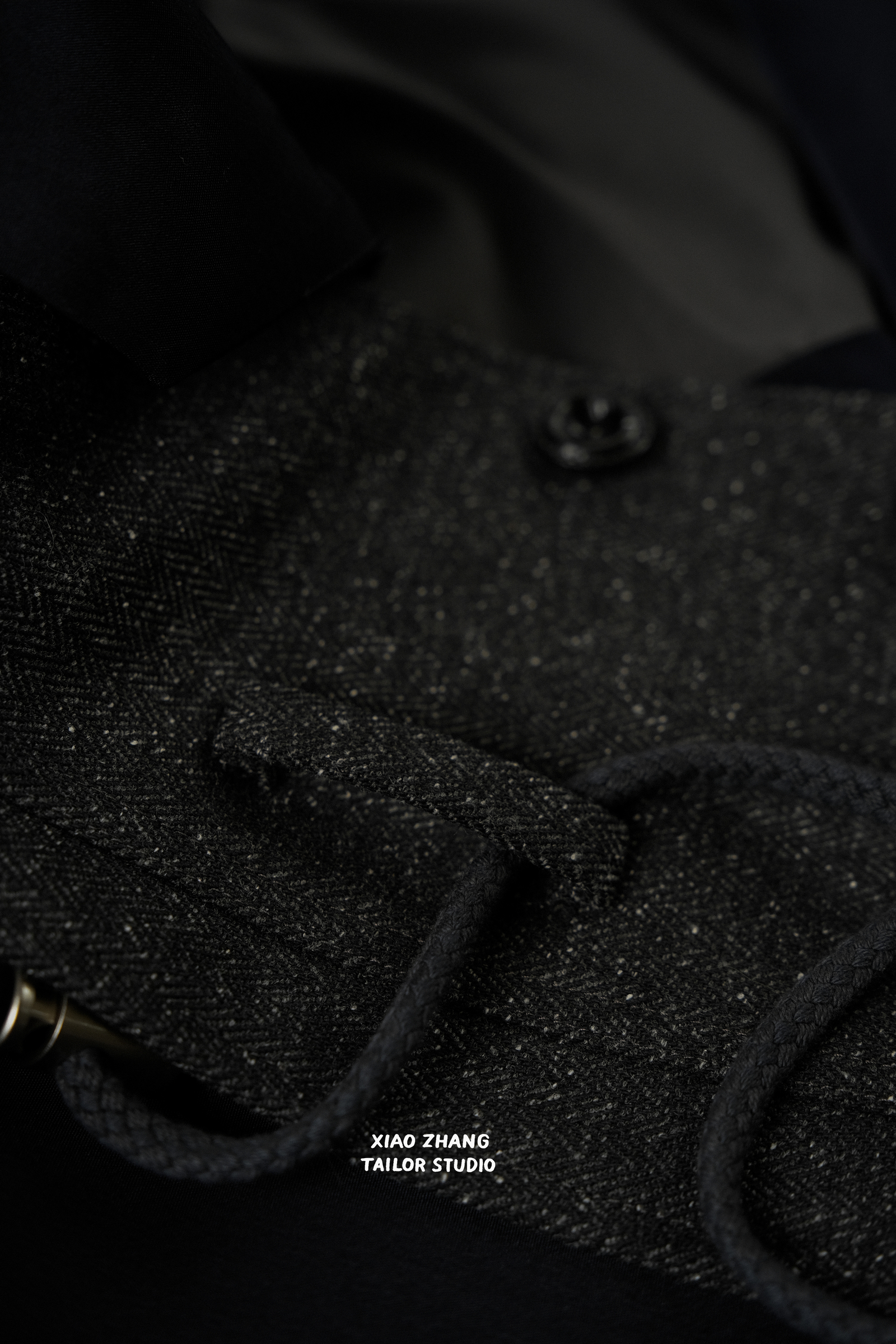 2023AW 人字紋外套細節3