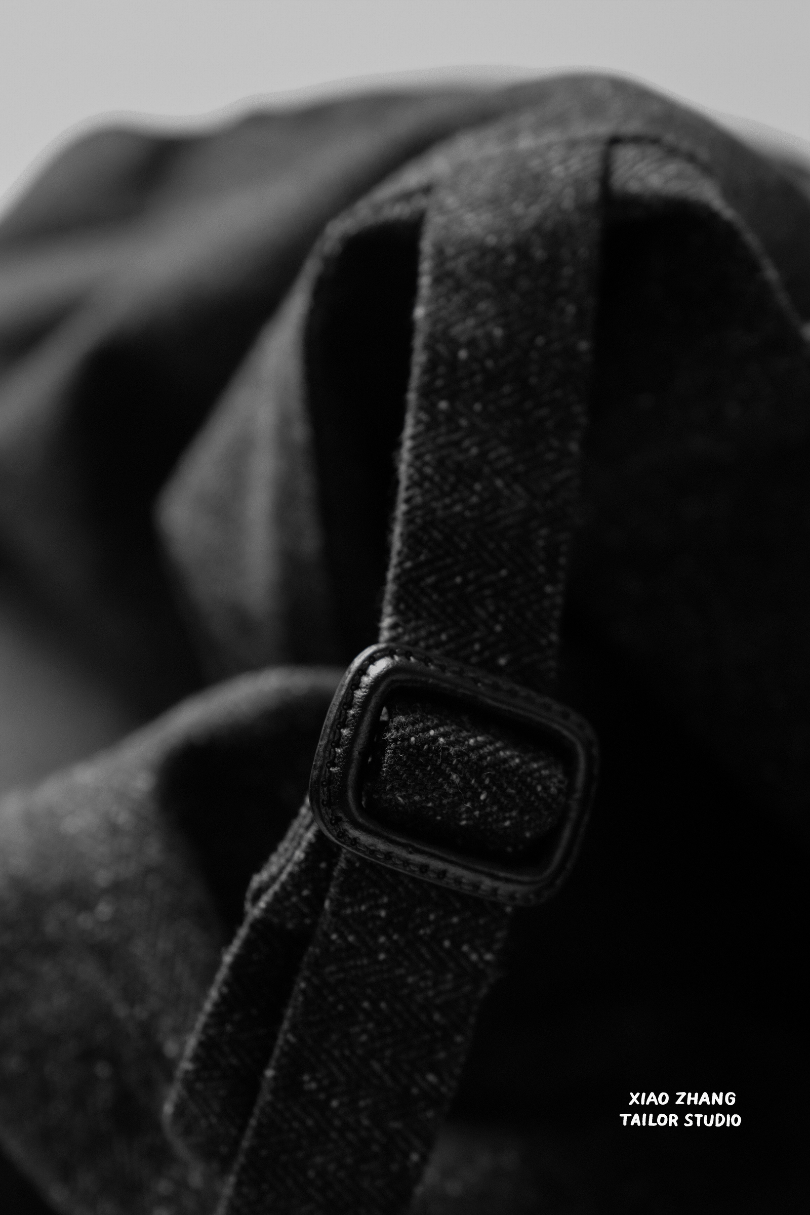 2023AW 人字紋背心細節11