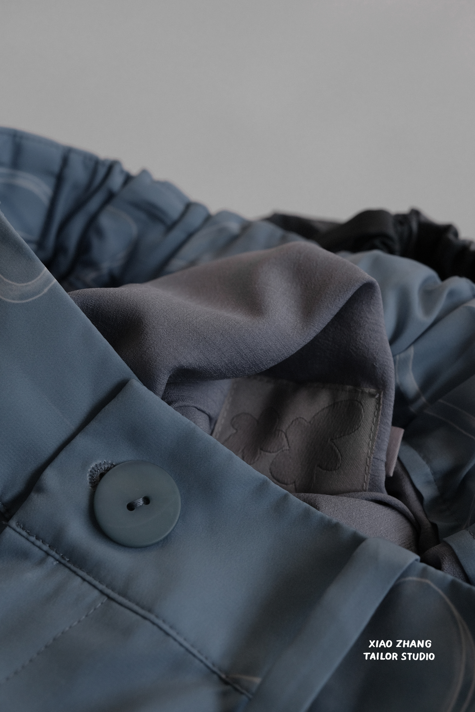  印花長褲細節4.