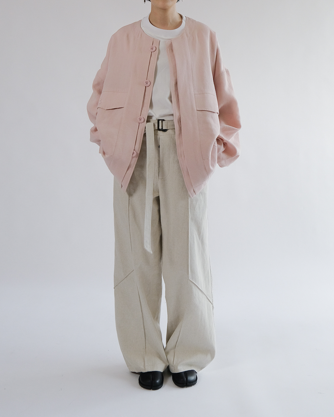 2024SS刺繡短褲細節-13