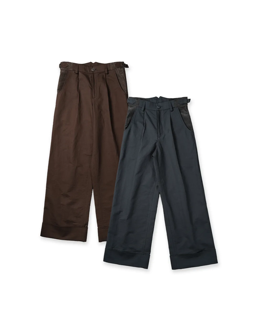 燈芯絨長褲正面