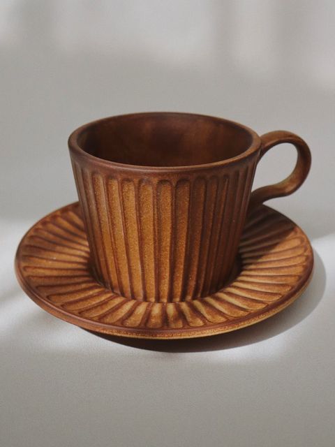 粗陶復古咖啡杯1