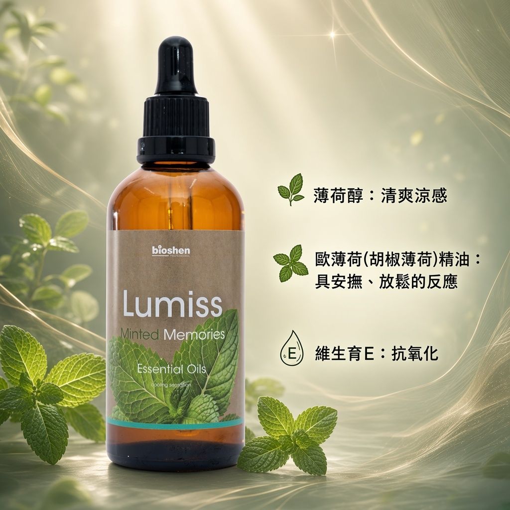 薄荷拾光涼感精油-成分