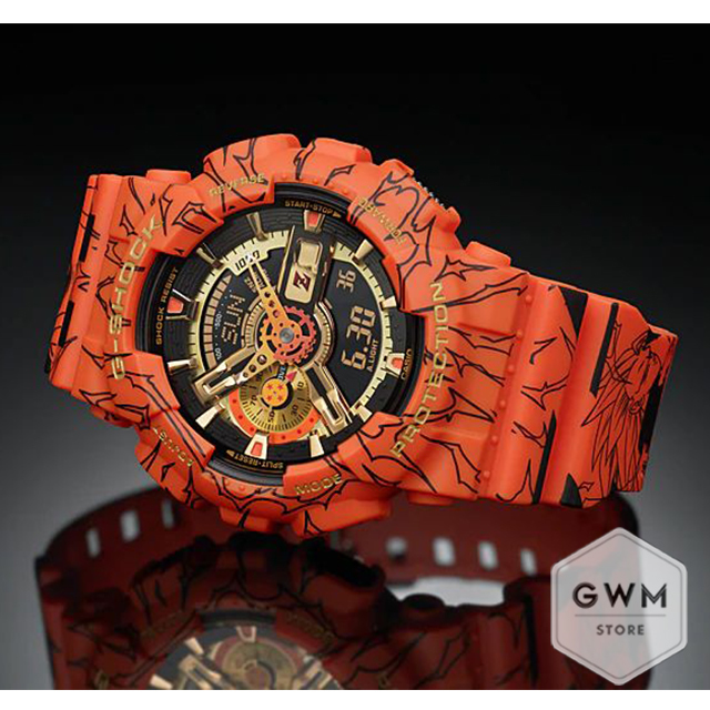 [PRE-ORDER] Casio G-Shock x Dragon Ball Z GA-110JDB-1A4JR Limited Edition  (JAPAN SET)