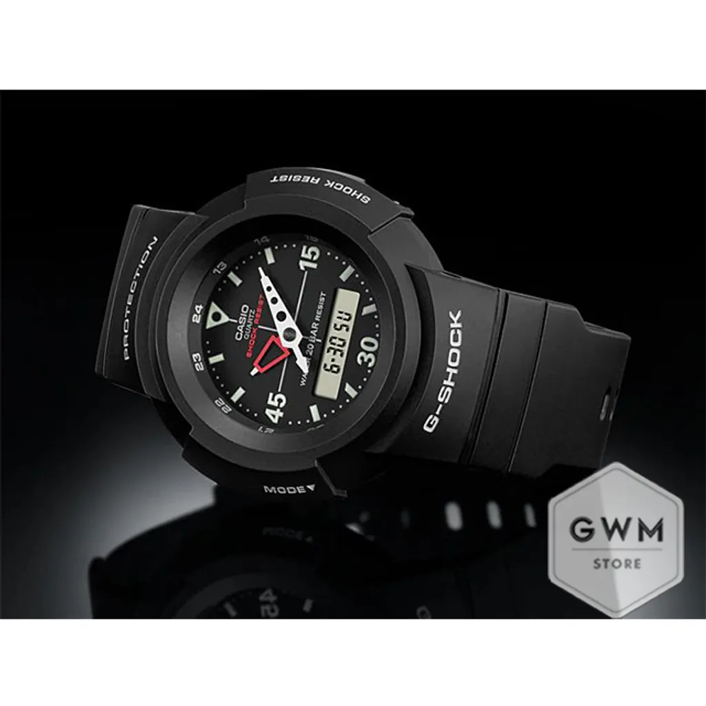 Casio G Shock Standard Analog Digital Aw 500e 1e Casio G Shock And Baby G Watches Retailer Online Store In Malaysia Gwmstore Com
