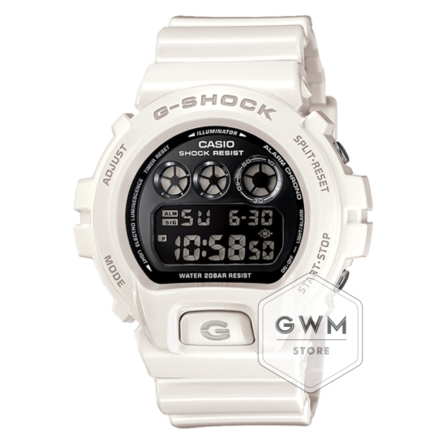 G-SHOCK DW6900WW-7S ホワイト G-SHOCK ポイント最大6倍 CASIO カシオ Gショック ジーショック