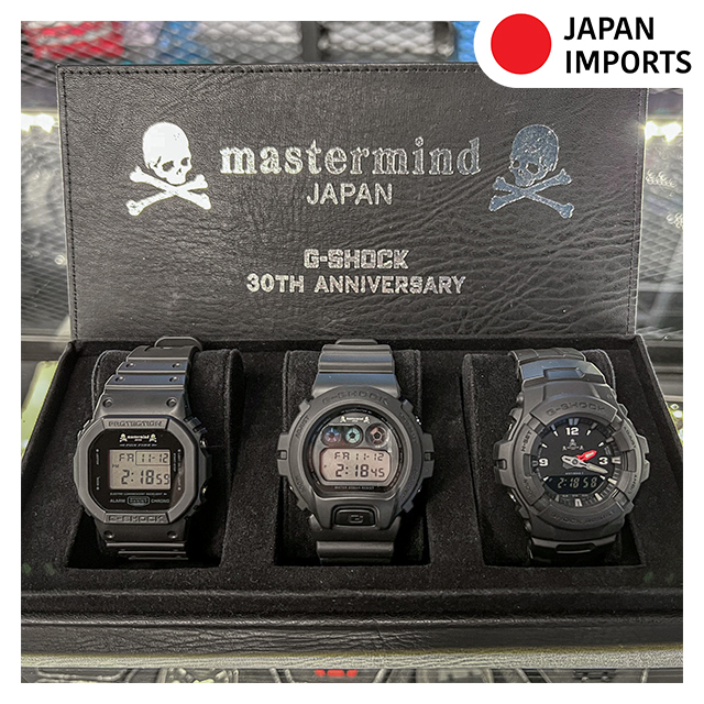 Casio G-Shock x Mastermind JAPAN 30th Anniversary Edition Collaboration  DW-5600, DW-6900, and G-100 Limited Edition (JAPAN SET)