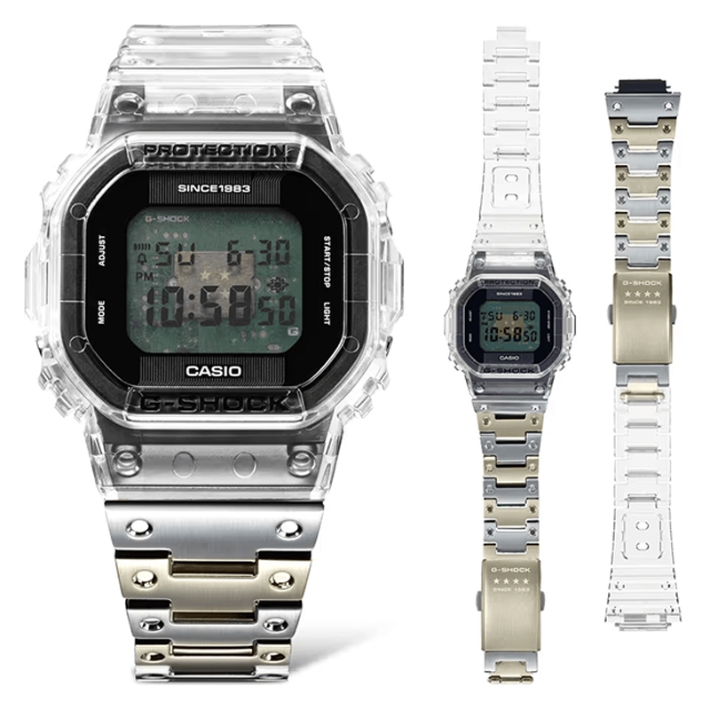 PRE-ORDER] Casio G-Shock Digital 40th Anniversary Clear Remix 