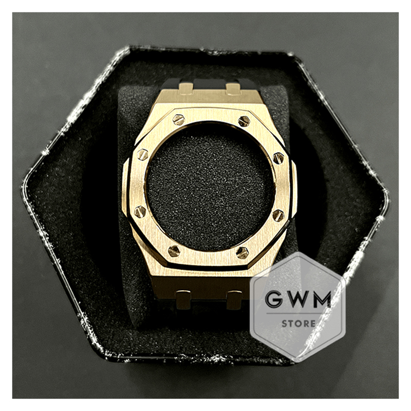 Full-Rose-Gold-Metal-Bezel-Black-Rubber-Strap---GMA-Series-2