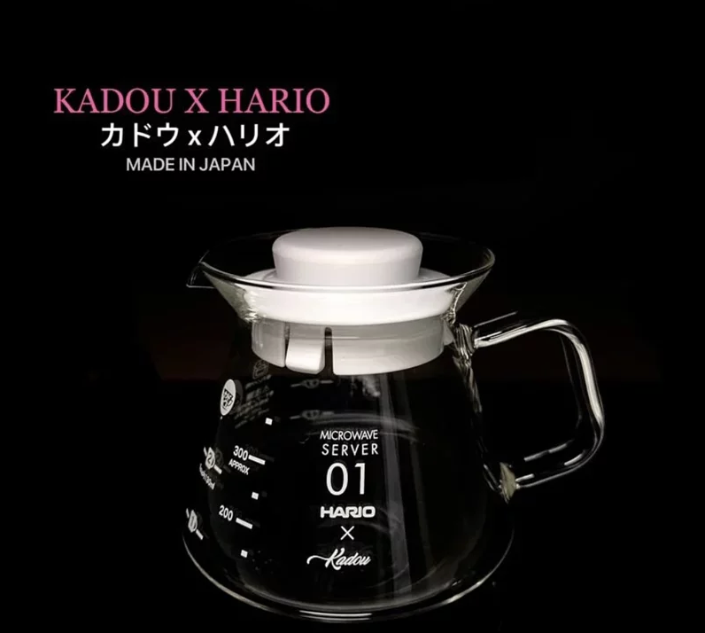 珈堂KADOU X HARIO 聯名】 日本製- 星芒咖啡壺 360ml 耐熱玻璃壺