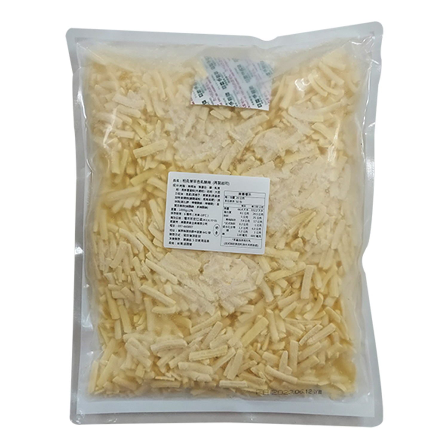 柏克萊乳酪絲1kg(單色再製)