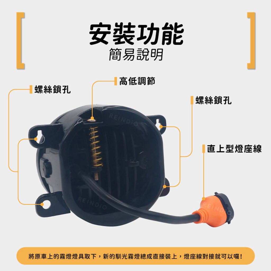 本田霧燈總成 EDM(0309)-07