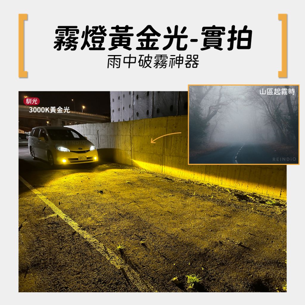 Toyota 魚眼雙色霧燈 EDM-05