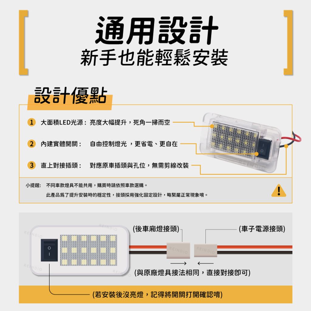 Rav4 5.5代 後車廂燈 總成 EDM (0717)-05
