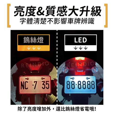KRN 車牌燈 EDM-02
