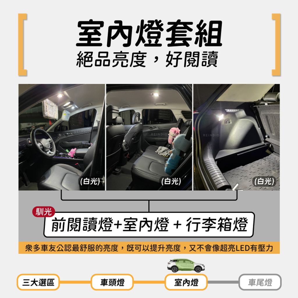 Sportage 室內燈 實拍圖