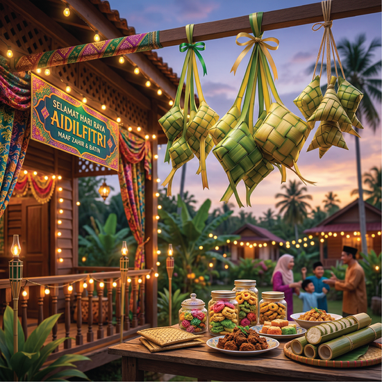 Selamat Hari Raya Aidilfitri, Maaf Zahir dan Batin | Hijau Natura