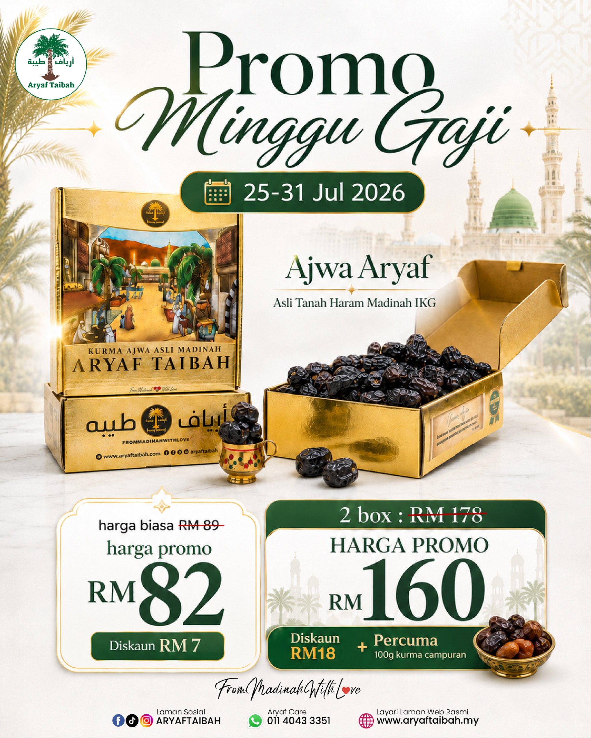 PROMO MINGGU GAJI | Aryaf Taibah