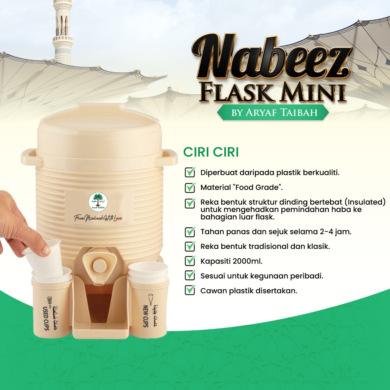 Nabeez Flask Mini - Ciri2