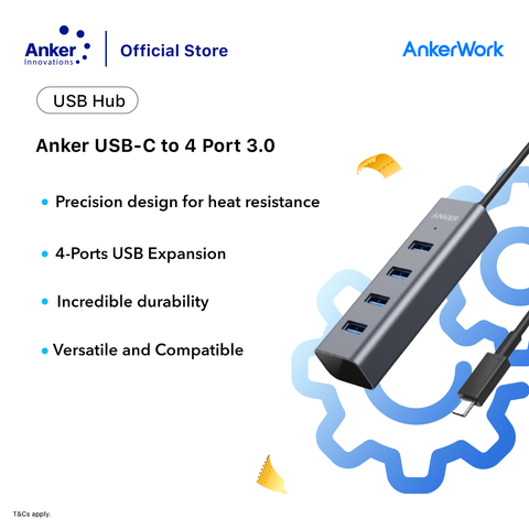 Anker USB 4 Port 3.0 Data Hub