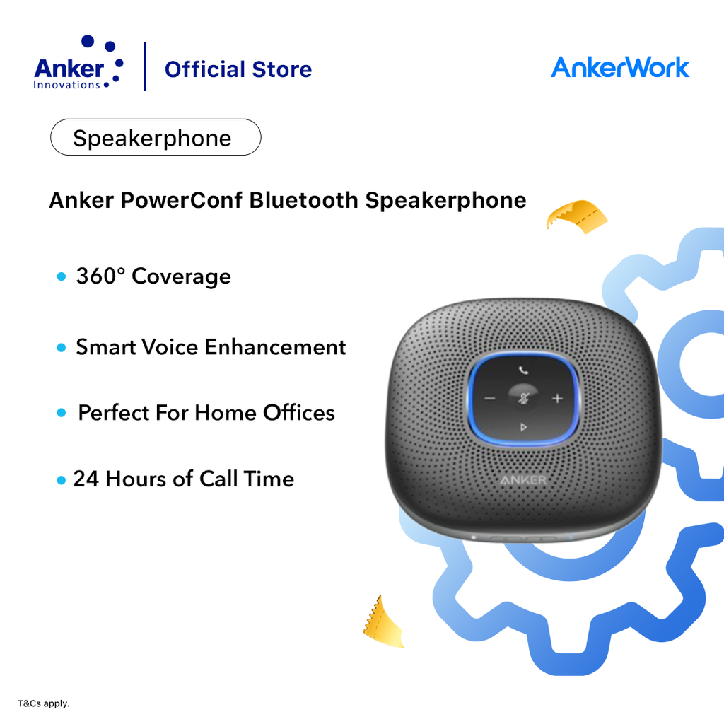 Anker PowerConf Bluetooth Speakerphone