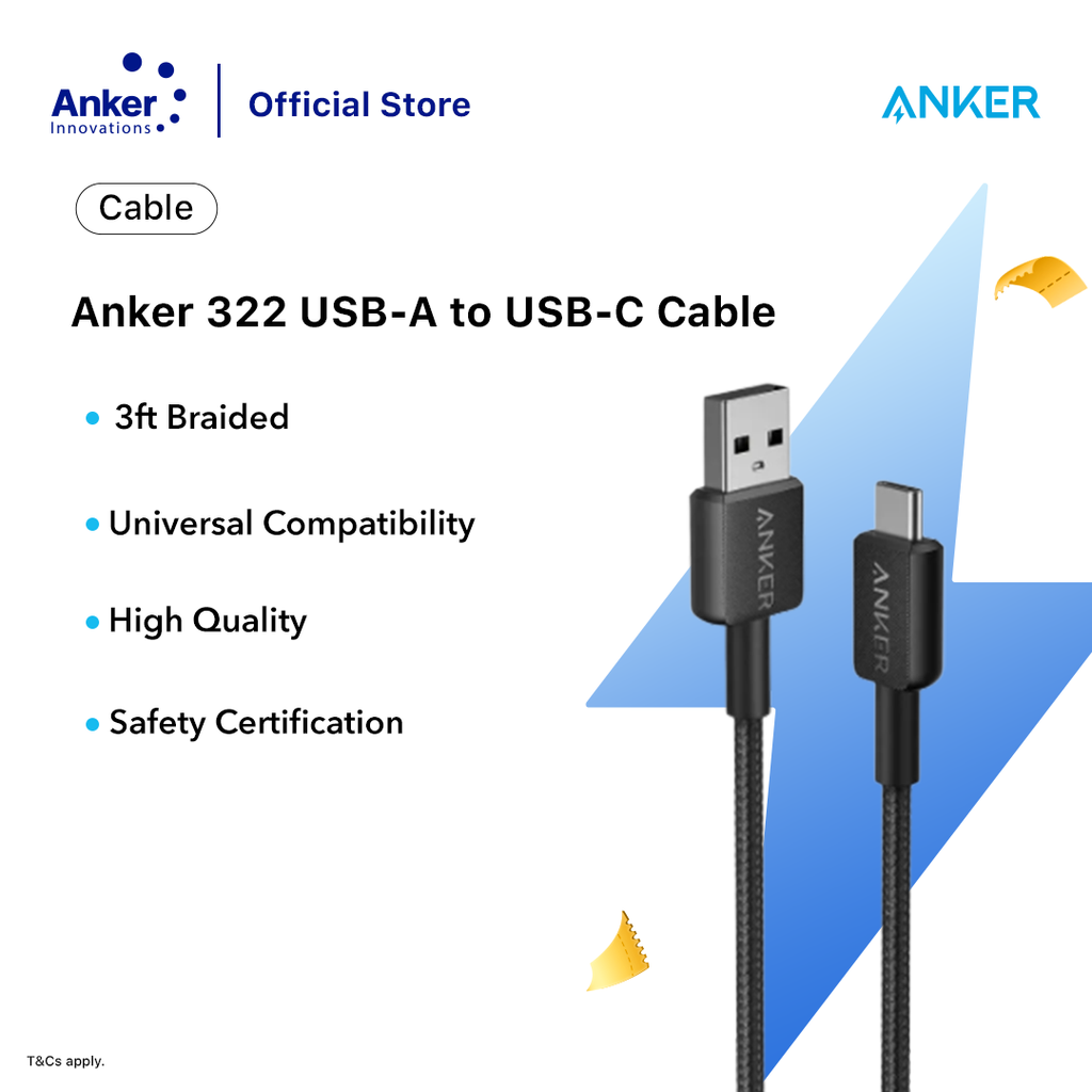 anker 322 a to c 3ft