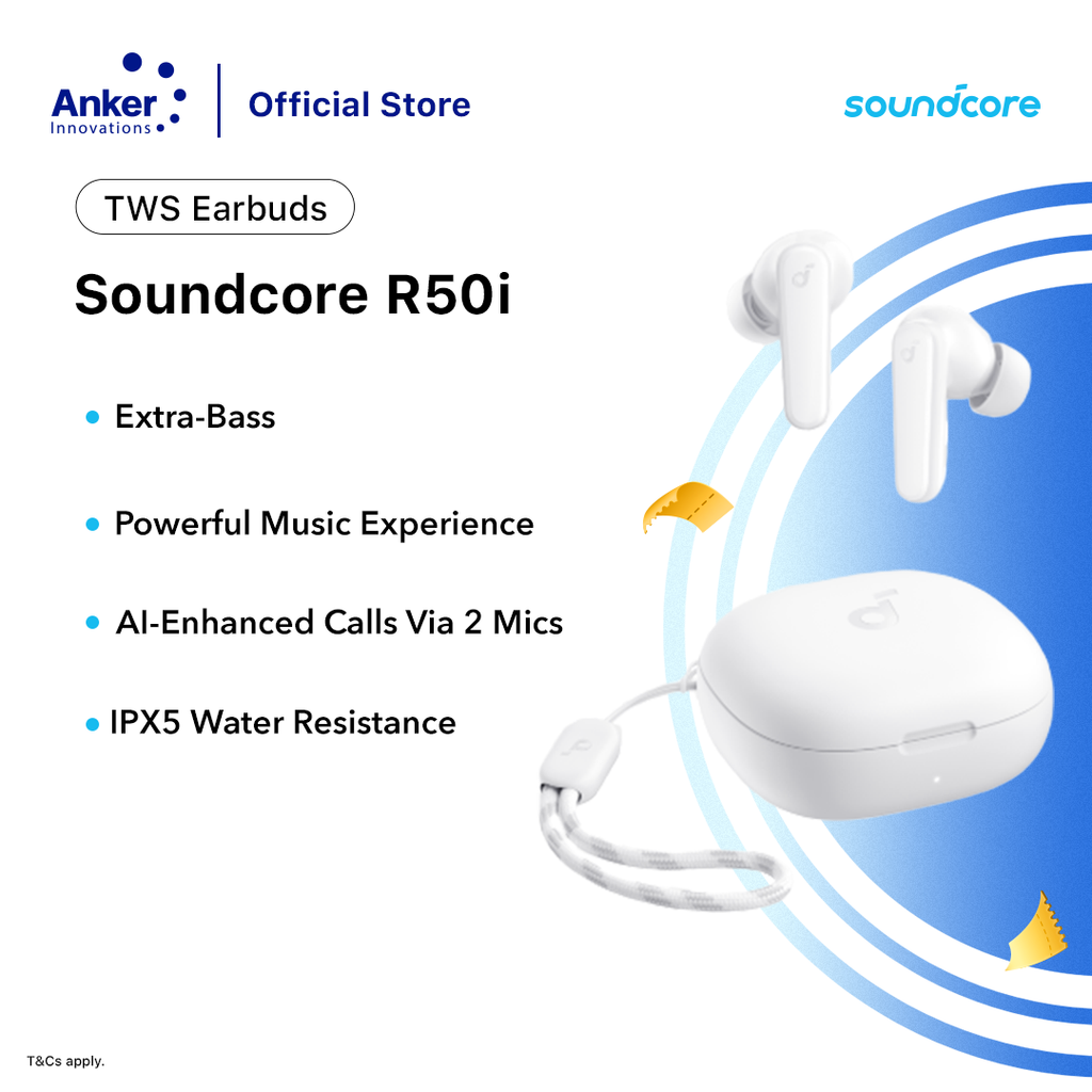 Anker Soundcore R50i True Wireless Earbuds