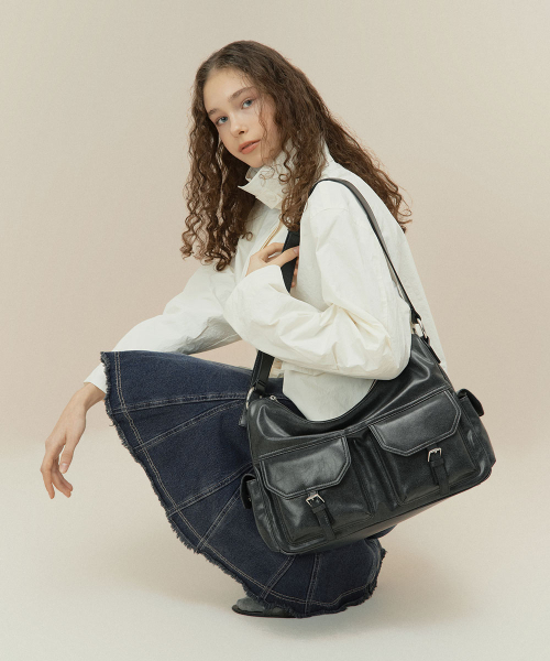 STAND OIL Joey Bag ブラック Stand Oil Joey Bag [4 colours] – Lumière Studio